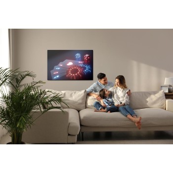 Leinwandbild Neon-Spielset