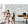 Tapete Bunte Wildblumen