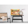 Leinwandbild Englisches Frühstück Im Retro-Stil