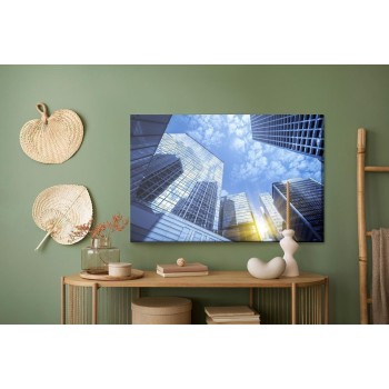 Leinwandbild Wolkenkratzer  Hongkong